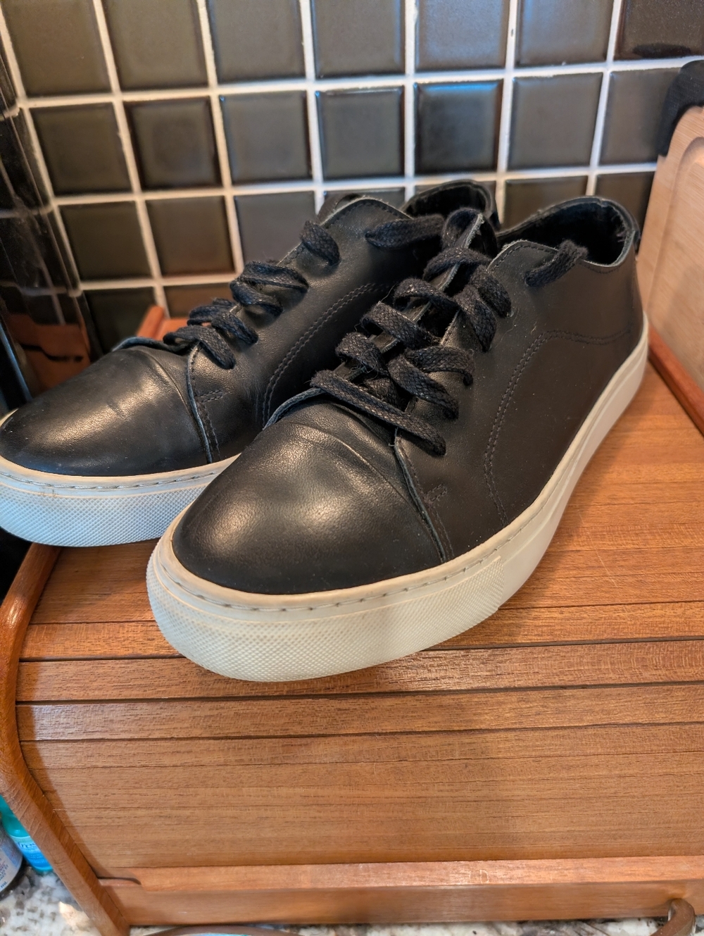 Garment Project Leather Runners,41